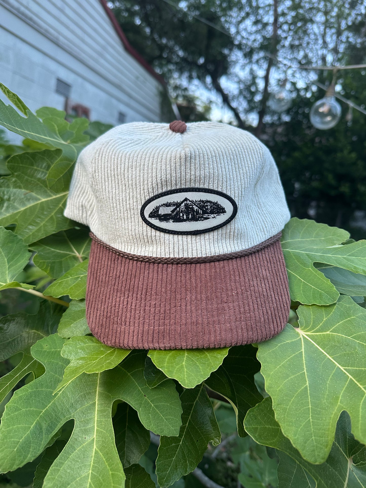 Barn Patch Cord Hat