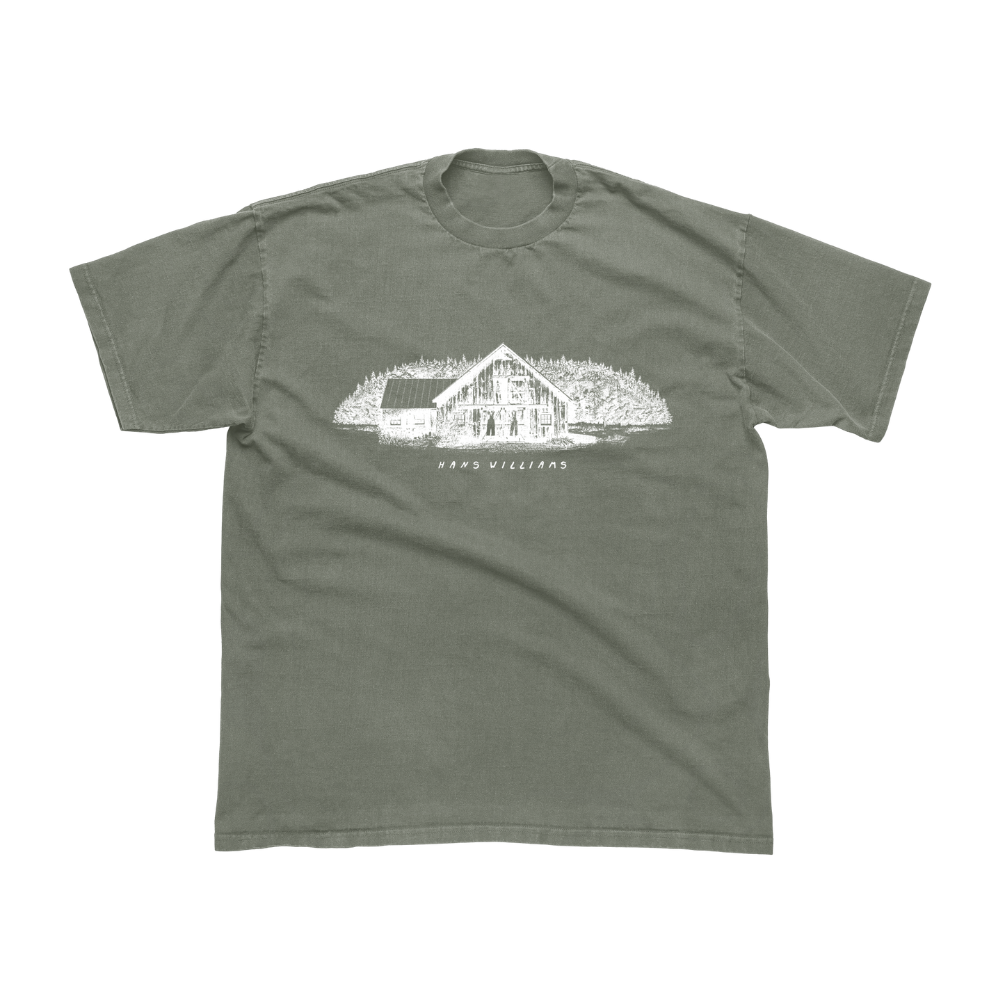 Barn T-Shirt (Moss)